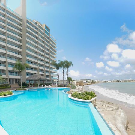 Lindo Departamento al pie de playa Edificio TORRE OCEÁNICA Salinas (Santa Elena) Exterior foto