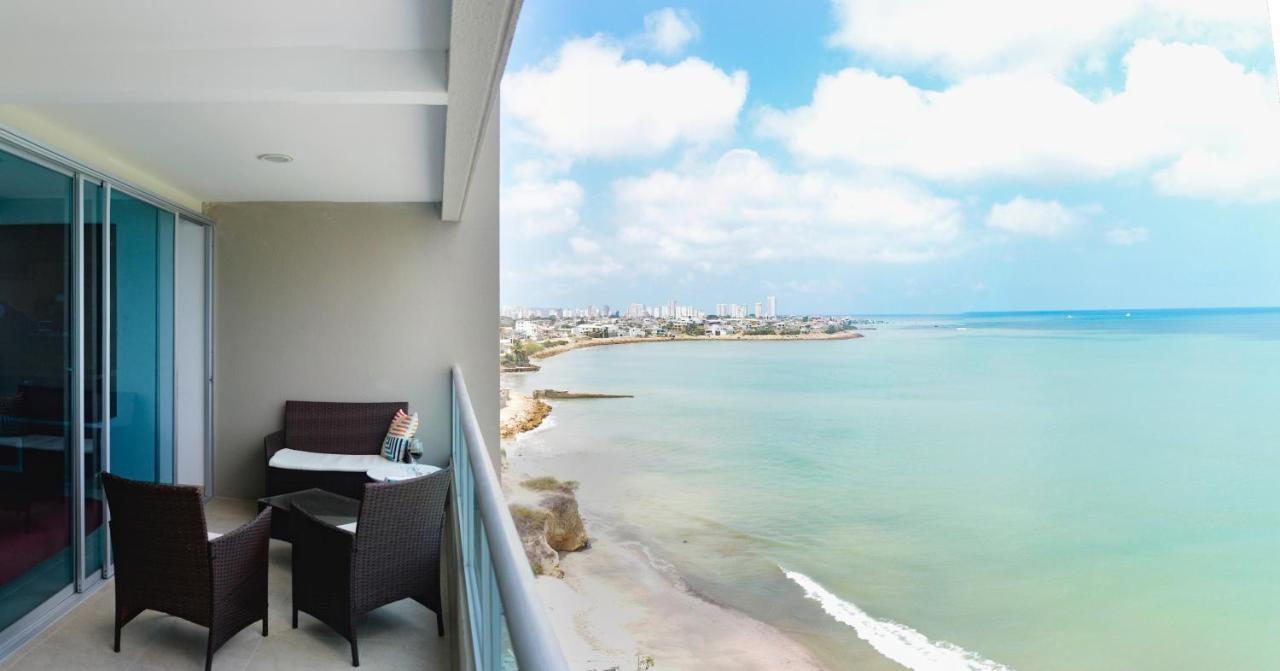 Lindo Departamento al pie de playa Edificio TORRE OCEÁNICA Salinas (Santa Elena) Exterior foto